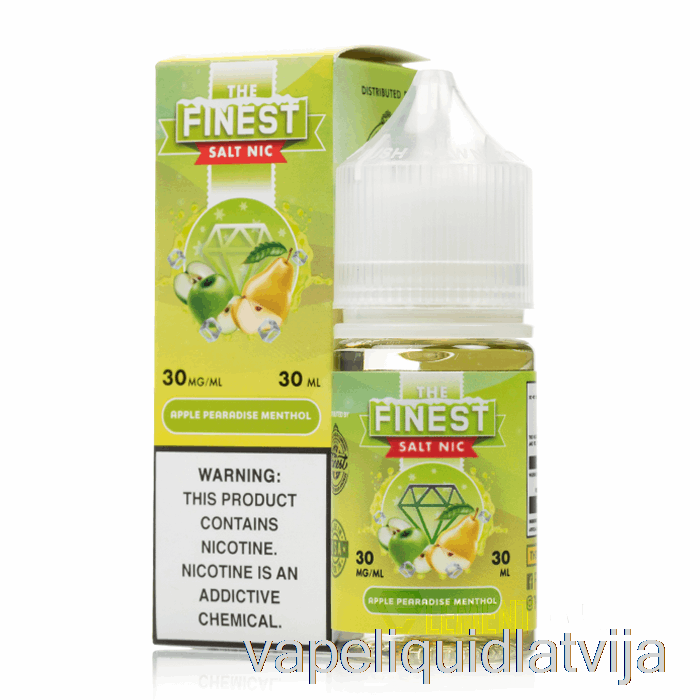 ābolu Pearadīze Mentols - Labākais Augļu Izdevums Sāls Nic - 30ml 50mg Vape šķidrums